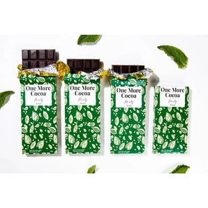 Minty Dark Chocolate Bar By One More Cocoa
