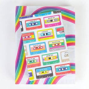 Mix Tape / Rainbows • Double-sided Eco Gift Wrap Sheets