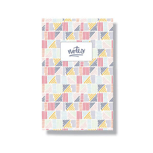Modern Lines Notebook By Pedaller Designs