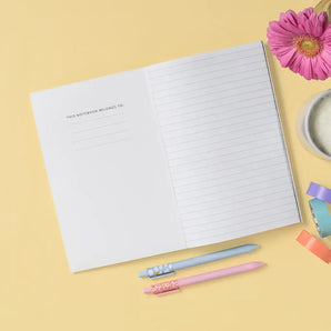 Modern Lines Notebook By Pedaller Designs