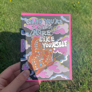 More Like Yourself Foil Card By Ash + Chess