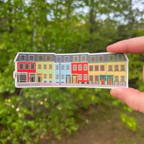Morris Street Magnet By Bygone Art Project