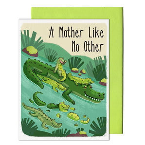 Mother’s Day Alligator Card By Pencil Empire