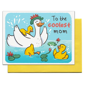 Mother’s Day Ducks Card By Pencil Empire