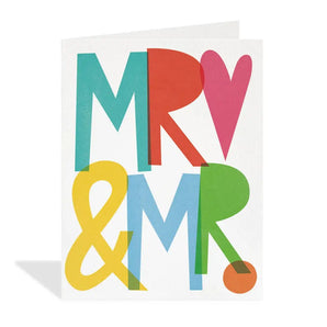 Mr & Wedding Card By Halfpenny Postage