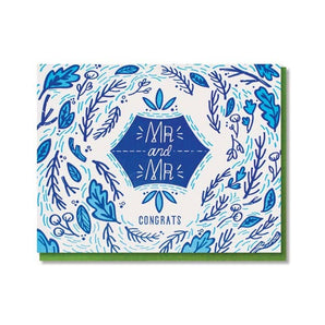 Mr. & Wedding Card By Paper Parasol Press