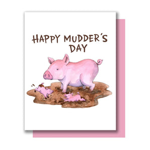 Mudder’s Day Pigs Card By Paper Wilderness