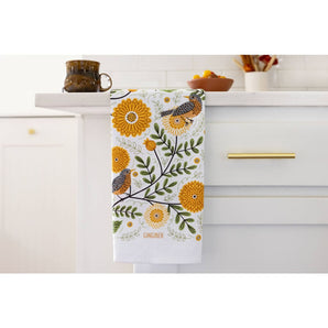 Mums & Robins Tea Towel By Gingiber