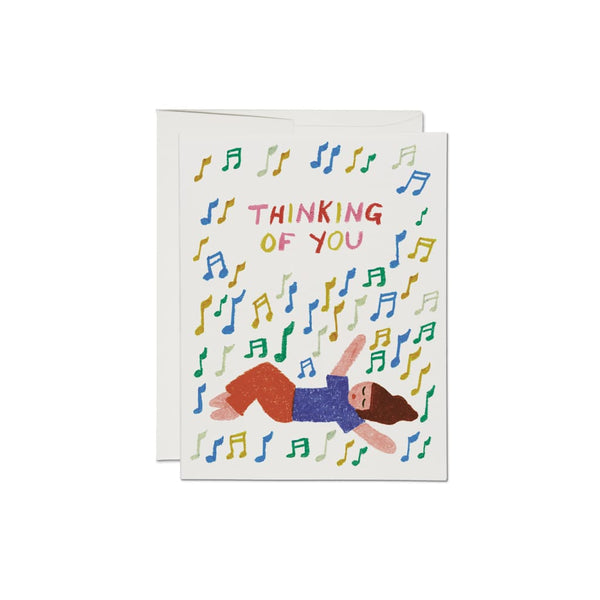 Music Notes Card By Red Cap Cards
