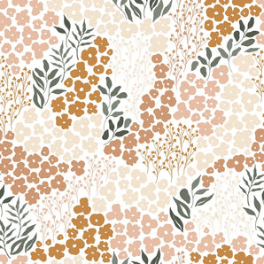 Muslin Swaddle Baby Blanket - Floral By Kourtni Gunn Art
