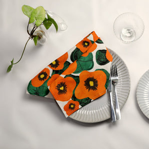 Nasturtium Napkin Set (4)