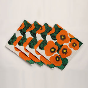 Nasturtium Napkin Set (4)