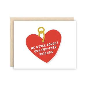 Never Forget Pet Sympathy Card By The Beautiful Project