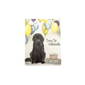 Newfoundland Dog Birthday Card By Sarah Duggan Creative