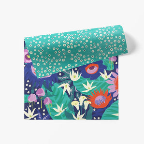 Night Bloom Wrapping Paper Sheet (Double Sided) By March