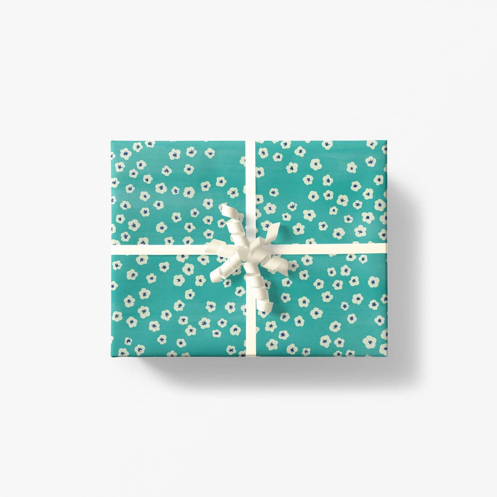 Night Bloom Wrapping Paper Sheet (Double Sided) By March