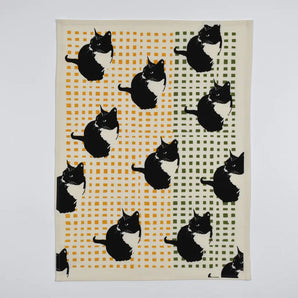 Ninja Cat Tea Towel By Walden Sweet Textiles