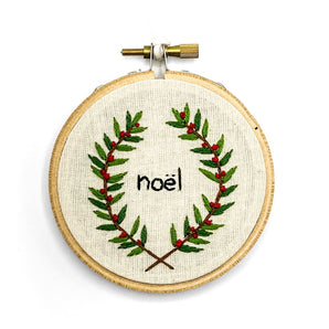 Noel Embroidery By Katiebette