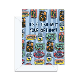 O fish ially Birthday Card By Jaybee Design