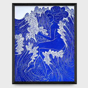 Ocean Dreamer 9x12 Print By Fine Art Erin Hollingshead