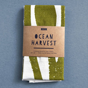 Ocean Harvest Tea Towel By Kautzi