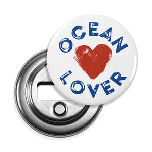 Ocean Lover Magnetic Bottle Opener By Inkwell Originals