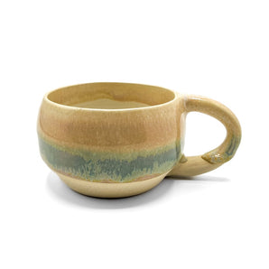 Ocean Sunrise Latte Mug By Wave Ceramics