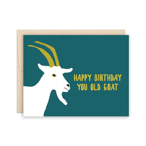 Old Goat Birthday Card By The Beautiful Project