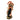 Orange Hat Cozy Winter Figurine Sculpture By Magic of Wool