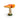 Orange Mushroom Earring Holder (various designs) By Pink