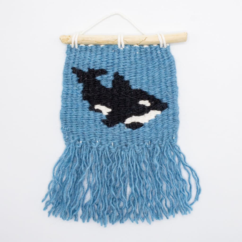 Orca Woven Wall Hanging By The Gentle Coast