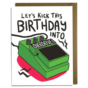 Overdrive Birthday Card By Kat French Design