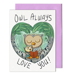 Owl Love Child Card By Pencil Empire