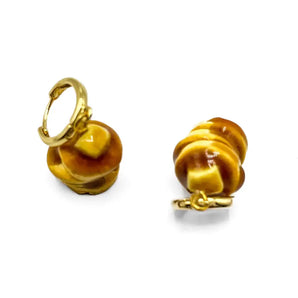 Pancake Earrings By Terri Power Art