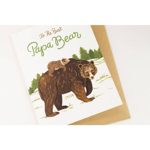 Papa Bear Card By Botanica Paper Co.