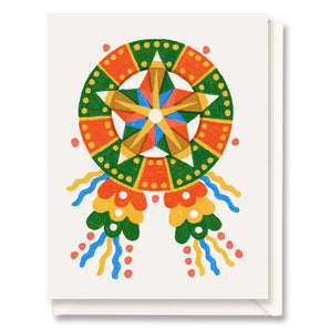 Parol Christmas Star Lantern Card By Midnight Oil