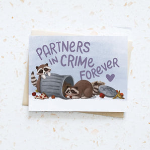 Partners in Crime Card By Hop & Flop