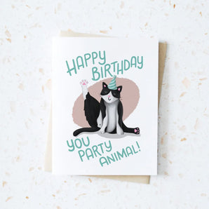 Party Animal Birthday Card By Hop & Flop