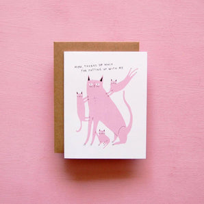 Patient Cat Mother’s Day Card By Badger & Burke