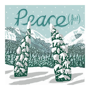 Peace(ful) Holiday Card By Anne Ormerod