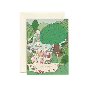 Peaceful Park Card By foonie