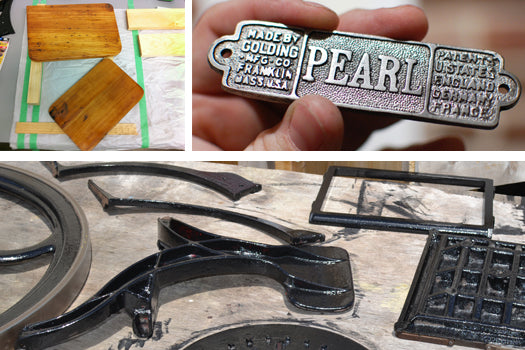 Restoring a Golding Pearl No. 11 Improved Press