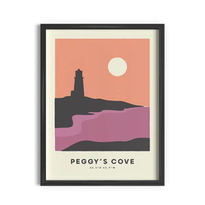 Peggy’s Cove 9x12 Print By Osgoode Company