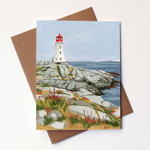 Peggy’s Cove Card By Kat Frick Miller Art