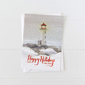 Peggy’s Cove Holiday Card By Briana Corr Scott