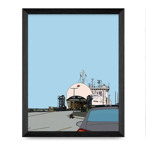 PEI Ferry 8.5x11 Print By Ren Design