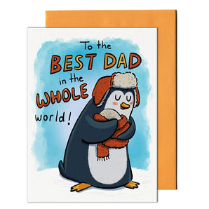 Penguin Father’s Day Card By Pencil Empire