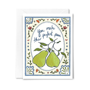 Perfect Pear Card By Studio Conroy