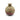 Pink Small Round Concrete Bottle By CG Watercolors &