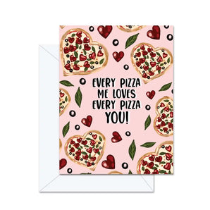 Pizza Love Card By Jaybee Design